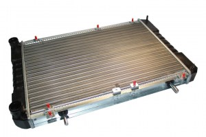 Радиатор охлаждения  ГАЗель-Бизнес  (УМЗ-4216)  3-х рядный алюминиевый  (пр-во Авто Престиж)