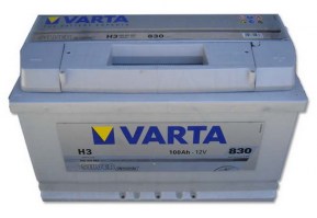 Аккумулятор 100 Ah-12v  VARTA SILVER dynamic  (353x175x190;   справа, Т1)