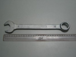 Ключ рожково-накидной  27мм  (цинк)  (пр-во г.Камышин)