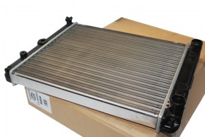Радиатор охлаждения  ЗАЗ-1102  алюминиевый  (пр-во EuroEx)
