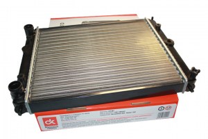 Радиатор охлаждения  ЗАЗ-1102  алюминиевый  (пр-во ДК)