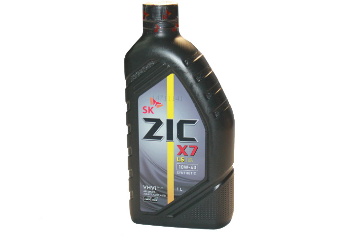 Масло моторное  ZIC  X7 LS  10W-40  (канистра  1л)