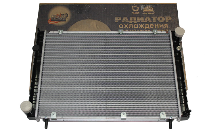 Радиатор охлаждения  ГАЗ-3110  2-х рядный алюмин.  NOCOLOK  (пр-во ШААЗ)