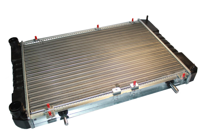 Радиатор охлаждения  ГАЗель-Бизнес  (УМЗ-4216)  3-х рядный алюминиевый  (пр-во Авто Престиж)
