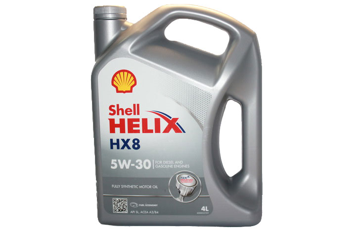 Масло моторное  Shell Helix HX8  5/30  (канистра  4л)