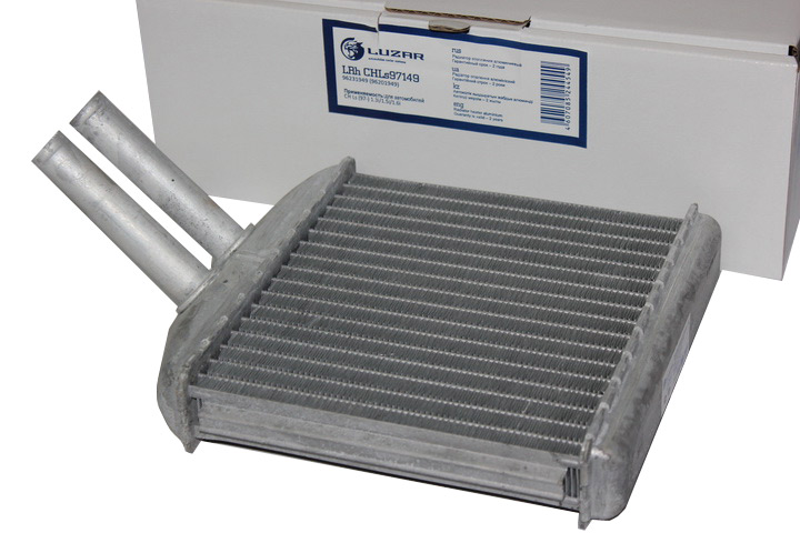 Радиатор отопителя   DC Lanos,Sens, Nubira (1.6/2.0 16V) алюминиевый  (пр-во LUZAR)