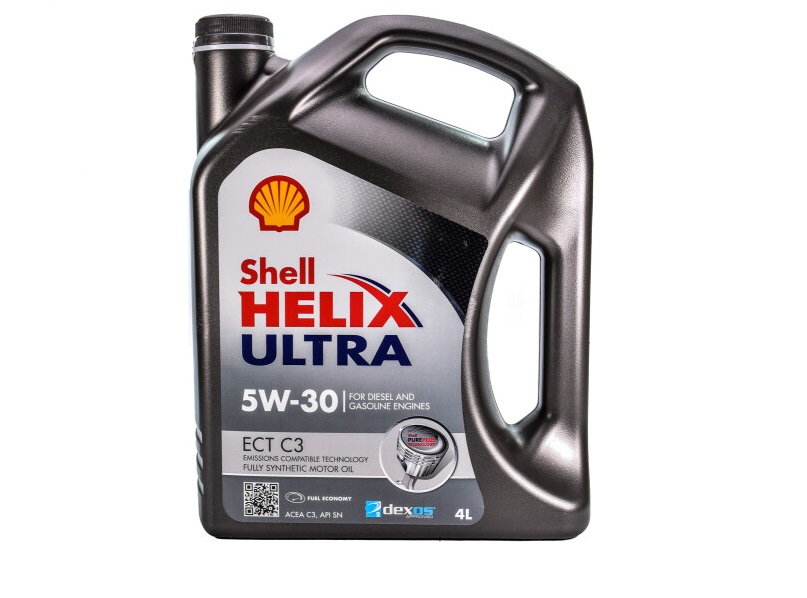 Масло моторное  Shell Helix Ultra ECT C3  5/30  (канистра  4л)