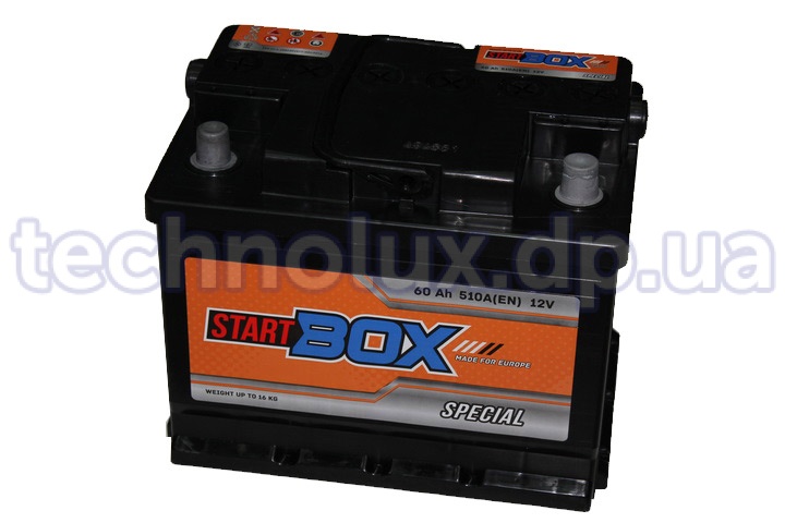 Аккумулятор  60 Ah-12v  StartBOX  Special  (242х175х190;   справа), EN 510А